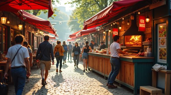 Découvrez les saveurs artisanales du kiosque à pizzas à bègles